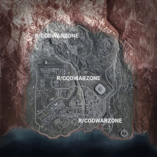 เผยภาพแผนที่ Battle Royale ในเกม Call of Duty Warzone